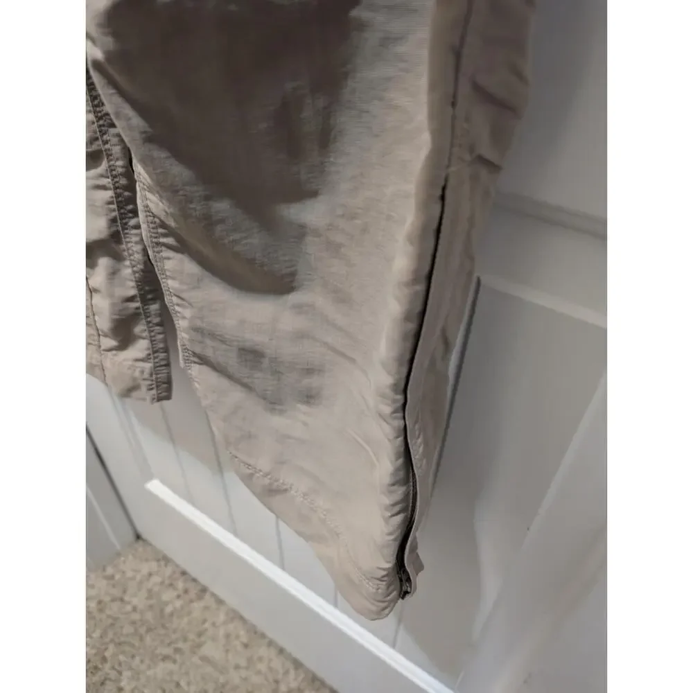 The North Face Convertible Cargo Pants Outdoor Hiking Beige Men’s Small
